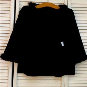 Catherine Malandrino Fur Lined Top